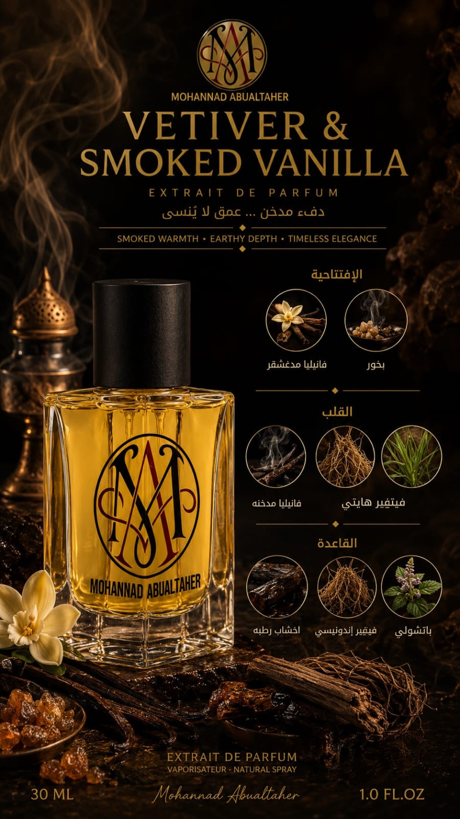 Vetiver & Smoked Vanilla